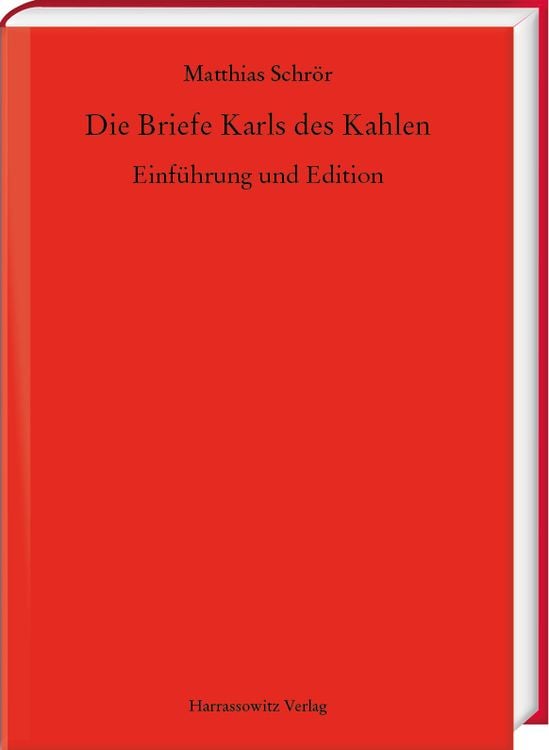 Produktbild: Die Briefe Karls des Kahlen