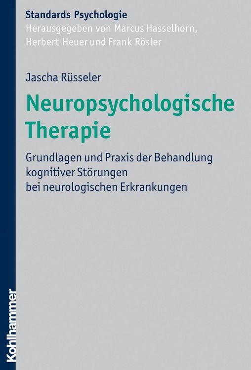 Produktbild: Neuropsychologische Therapie