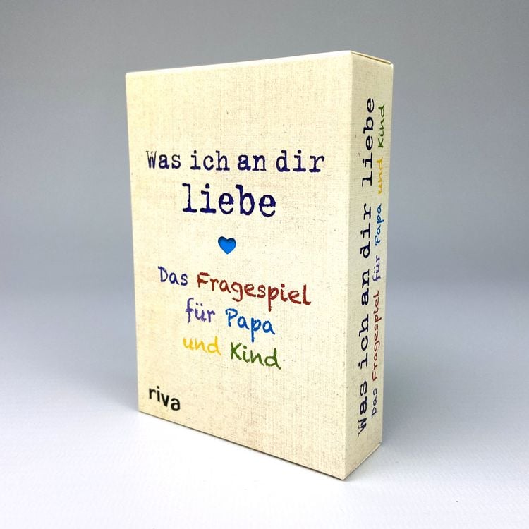 Produktbild: Was ich an dir liebe &ndash; Das Fragespiel f&uuml;r Papa und Kind
