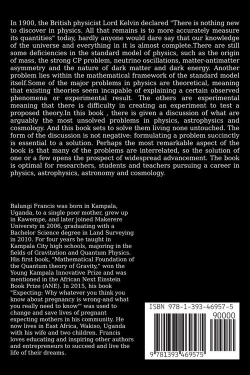 Produktbild: Solutions to the Unsolved Physics Problems