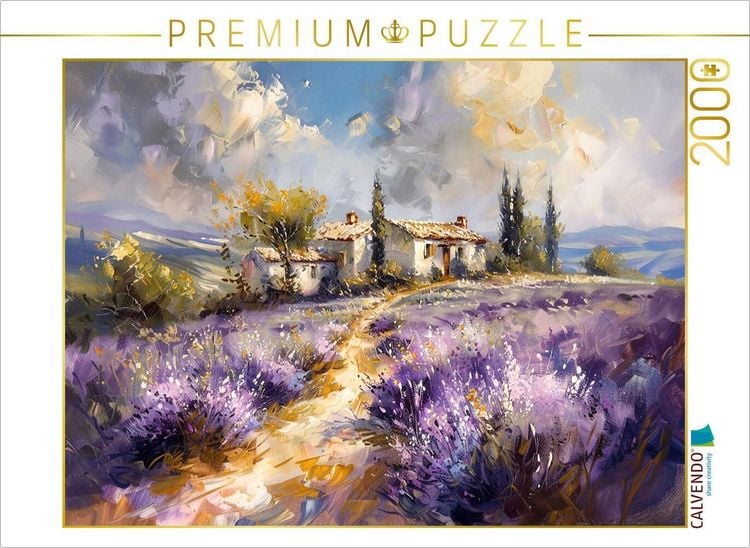Produktbild: CALVENDO Puzzle Lila Traum | 2000 Teile Lege-Gr&ouml;&szlig;e 90x67cm Foto-Puzzle f&uuml;r gl&uuml;ckliche Stunden