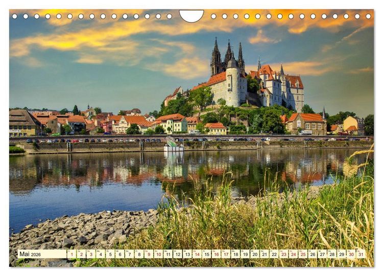 Produktbild: Die malerische Elbe (Wandkalender 2026 DIN A4 quer), CALVENDO Monatskalender