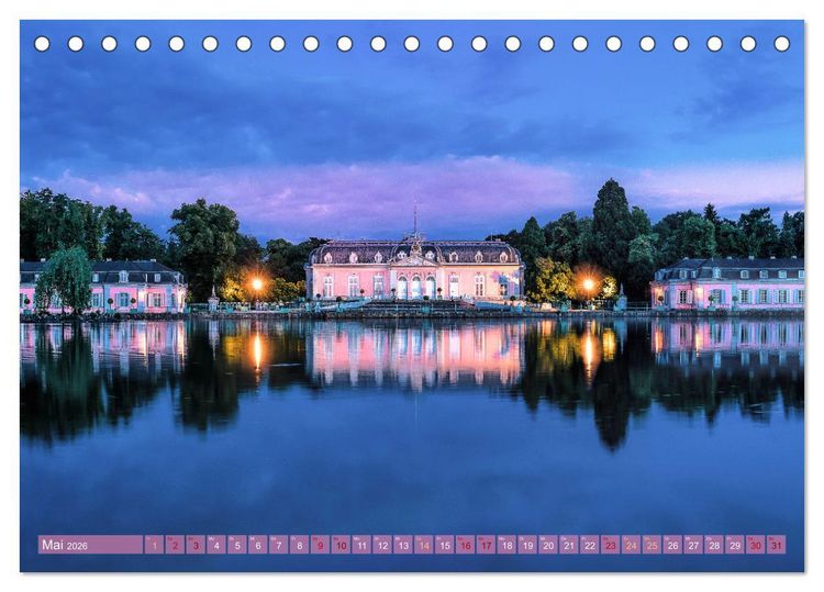 Produktbild: D&uuml;sseldorf - Ansichten einer faszinierenden Stadt (Tischkalender 2026 DIN A5 quer), CALVENDO Monatskalender
