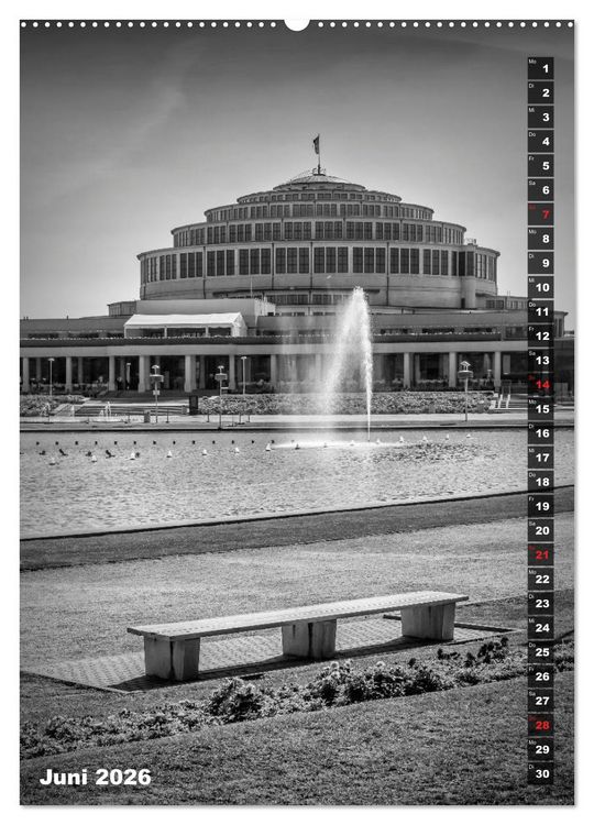 Produktbild: BRESLAU SCHWARZWEI&szlig; (hochwertiger Premium Wandkalender 2026 DIN A2 hoch), Kunstdruck in Hochglanz