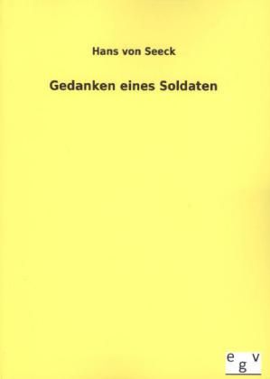 Produktbild: Gedanken eines Soldaten