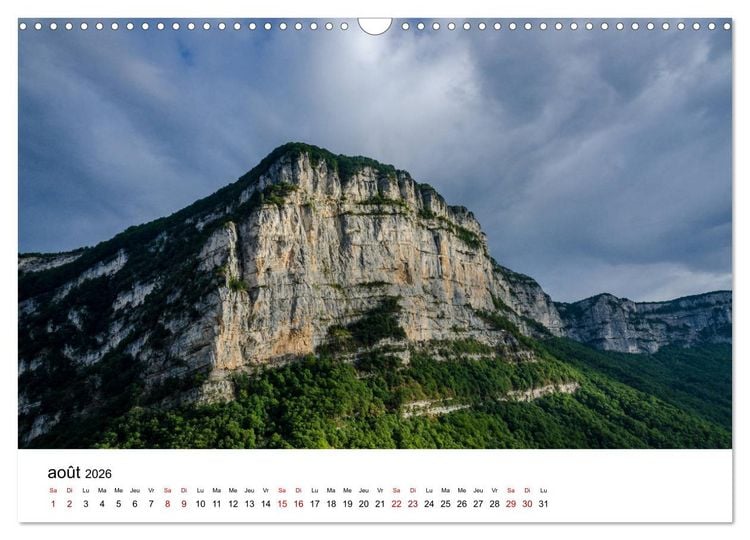 Produktbild: Les chemins du Vercors (Calendrier mural 2026 DIN A3 vertical), CALVENDO calendrier mensuel