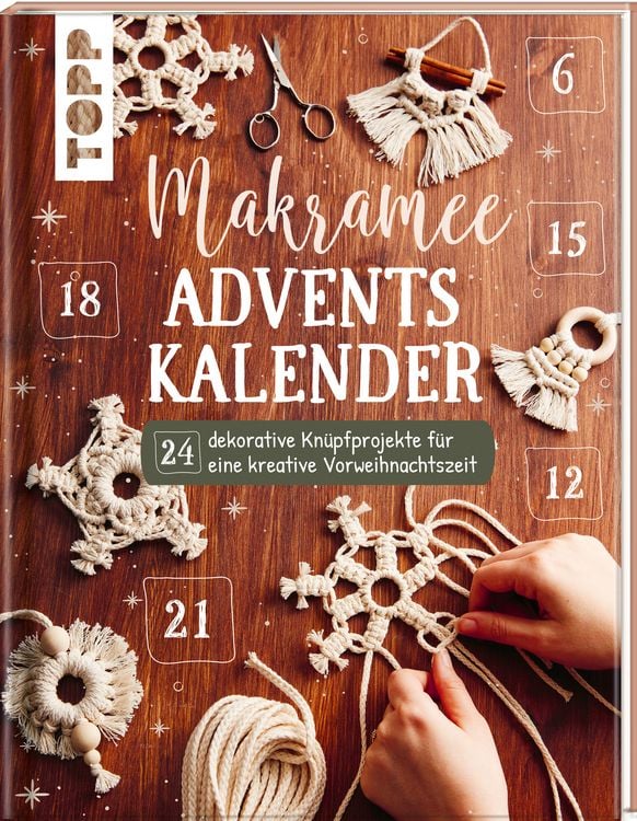 Produktbild: Makramee Adventskalender (Adventskalenderbuch)