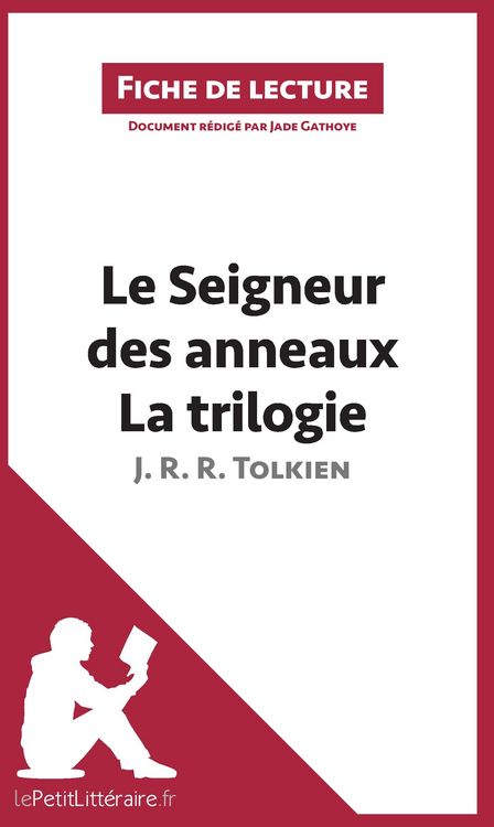 Produktbild: Le Seigneur des anneaux de J. R. R. Tolkien - La trilogie (Fiche de lecture)