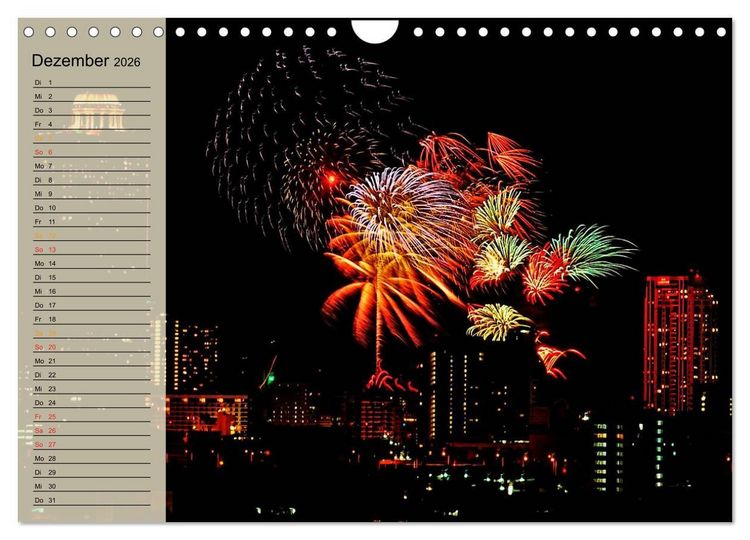 Produktbild: Bangkok - K&ouml;nigreich Thailand (Wandkalender 2026 DIN A4 quer), CALVENDO Monatskalender