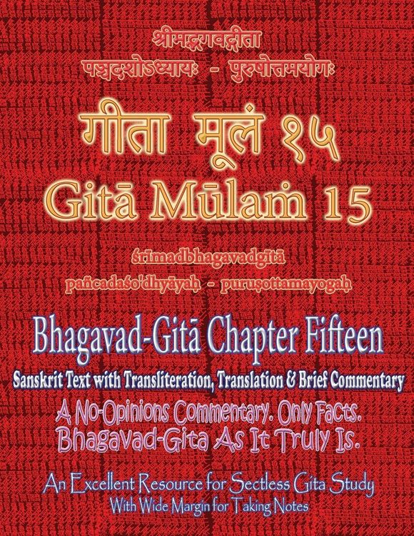 Produktbild: Gita Mulam 15 - Bhagavad Gita Chapter Fifteen