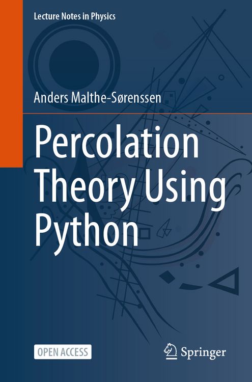 Produktbild: Percolation Theory Using Python