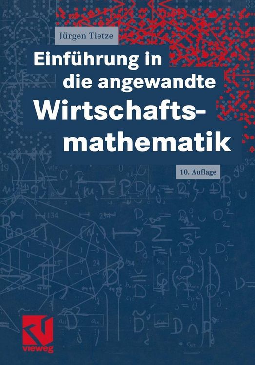 Produktbild: Einf&uuml;hrung in die angewandte Wirtschaftsmathematik