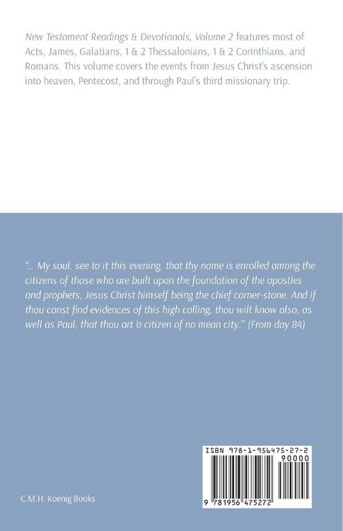 Produktbild: New Testament Readings & Devotionals