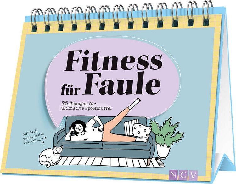 Produktbild: Fitness f&uuml;r Faule | 75 &Uuml;bungen f&uuml;r ultimative Sportmuffel