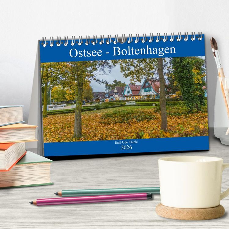 Produktbild: Ostsee - Boltenhagen (Tischkalender 2026 DIN A5 quer), CALVENDO Monatskalender