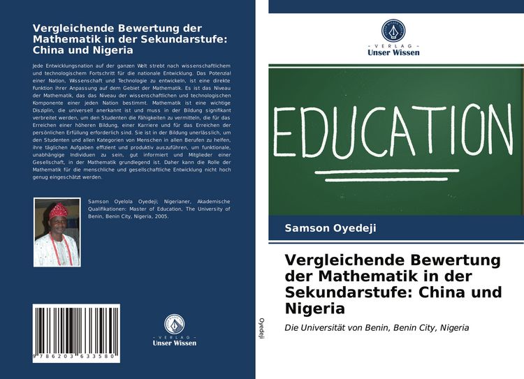 Produktbild: Vergleichende Bewertung der Mathematik in der Sekundarstufe: China und Nigeria
