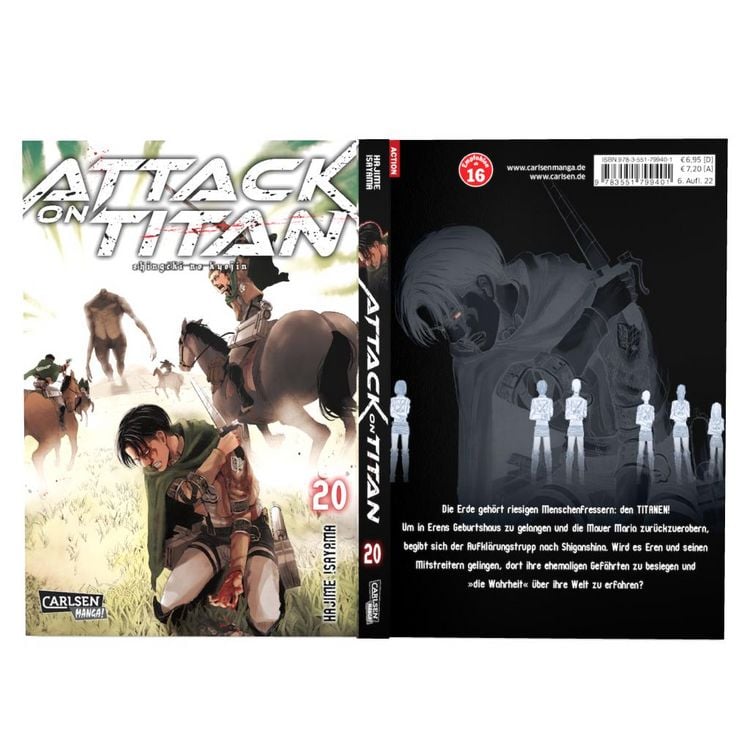 Produktbild: Attack on Titan 20