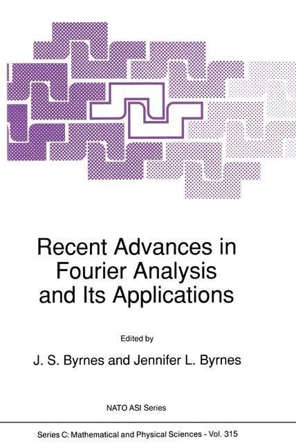 Produktbild: Recent Advances in Fourier Analysis and Its Applications