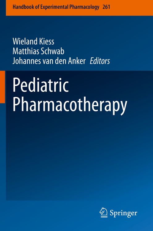 Produktbild: Pediatric Pharmacotherapy