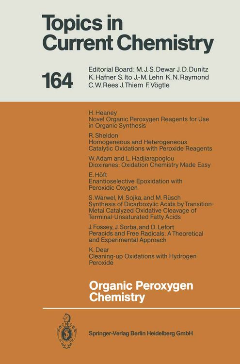 Produktbild: Organic Peroxygen Chemistry