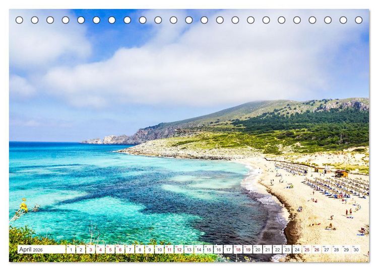 Produktbild: Mallorca Meine Liebe (Tischkalender 2026 DIN A5 quer), CALVENDO Monatskalender