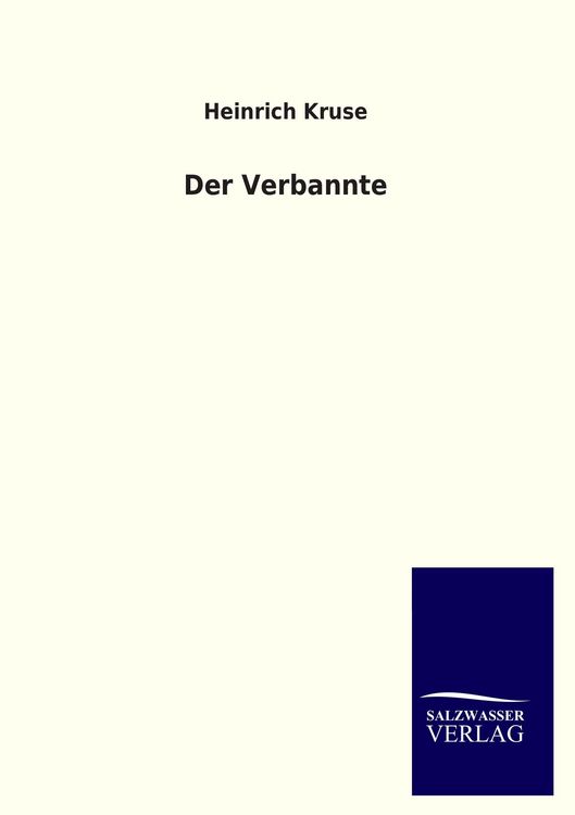 Produktbild: Der Verbannte