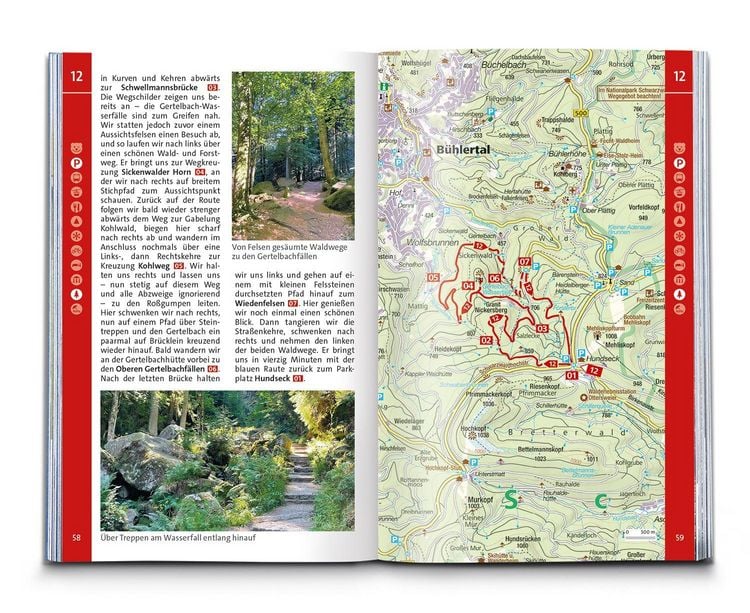 Produktbild: KOMPASS Wanderf&uuml;hrer Schwarzwald Mitte-Nord, 50 Touren