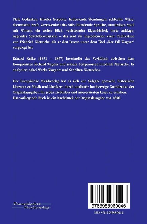 Produktbild: Richard Wagner und Friedrich Nietzsche