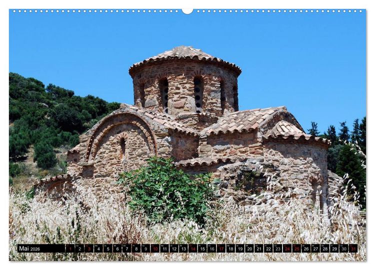 Produktbild: Griechische Inseln (hochwertiger Premium Wandkalender 2026 DIN A2 quer), Kunstdruck in Hochglanz