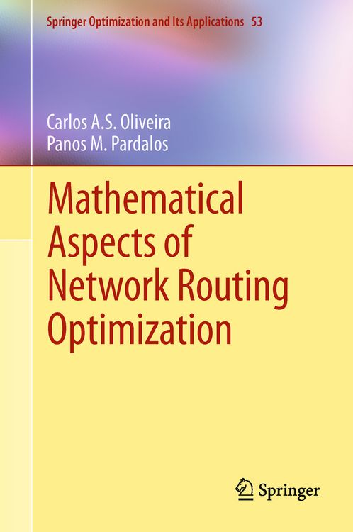 Produktbild: Mathematical Aspects of Network Routing Optimization