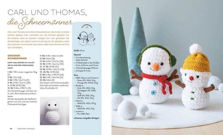 Produktbild: O du fr&ouml;hliche! Die gro&szlig;e Amigurumi-Christmas-Sammlung
