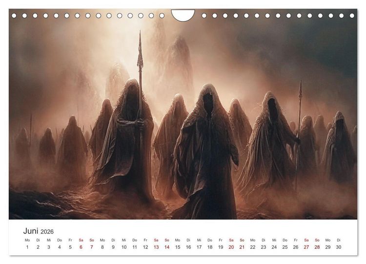 Produktbild: Das Reich der fl&uuml;sternden Schatten (Wandkalender 2026 DIN A4 quer), CALVENDO Monatskalender