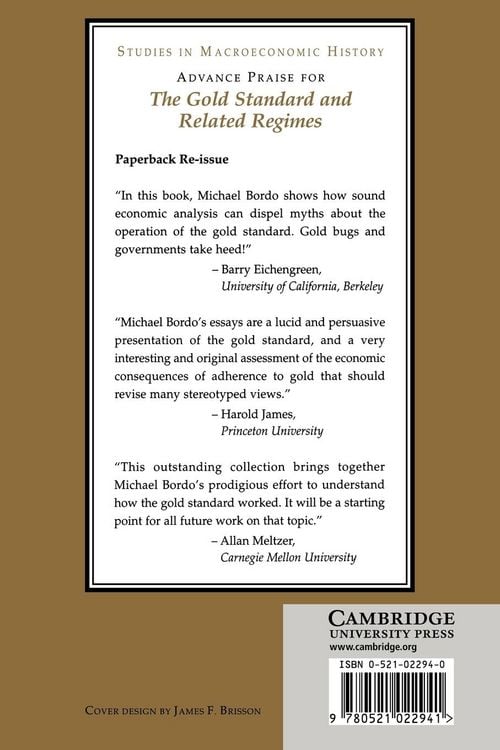 Produktbild: The Gold Standard and Related Regimes