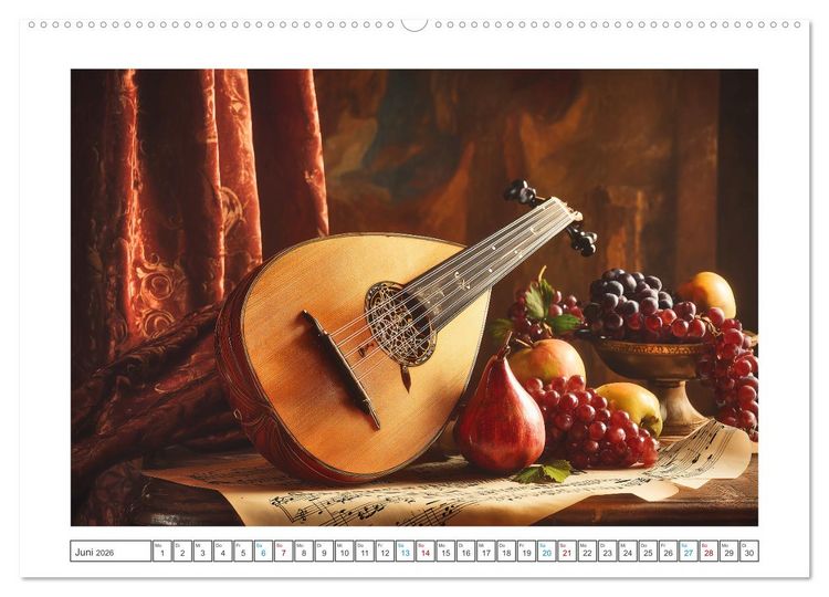 Produktbild: Klang der Ewigkeit (Wandkalender 2026 DIN A2 quer), CALVENDO Monatskalender