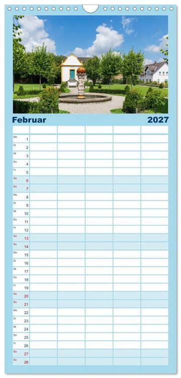 Produktbild: Familienplaner 2027 - Freinsheim - So Wunderbar mit 5 Spalten (Wandkalender, 21 x 45 cm) CALVENDO