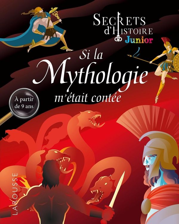 Produktbild: Secrets d'histoire junior : si la mythologie m'&eacute;tait cont&eacute;e