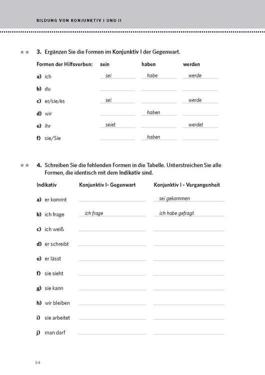 Produktbild: PONS Verben & Zeiten &uuml;ben Deutsch als Fremdsprache