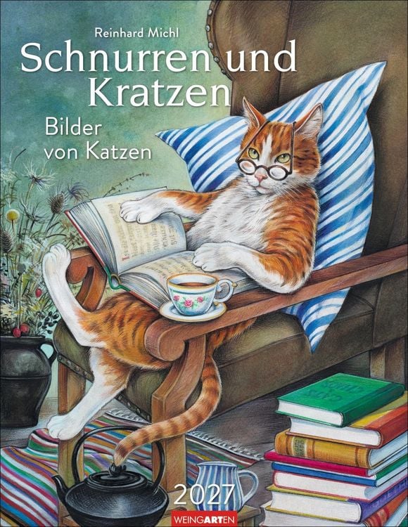 Produktbild: Schnurren und Kratzen - Bilder von Katzen Kalender 2027