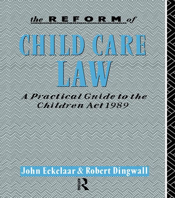 Produktbild: The Reform of Child Care Law