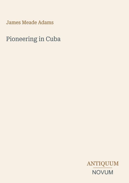Produktbild: Pioneering in Cuba