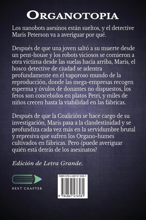 Produktbild: Organotopia - Una novela Cyberdick