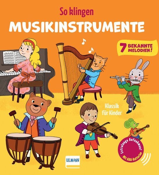 Produktbild: So klingen Musikinstrumente - Klassik f&uuml;r Kinder