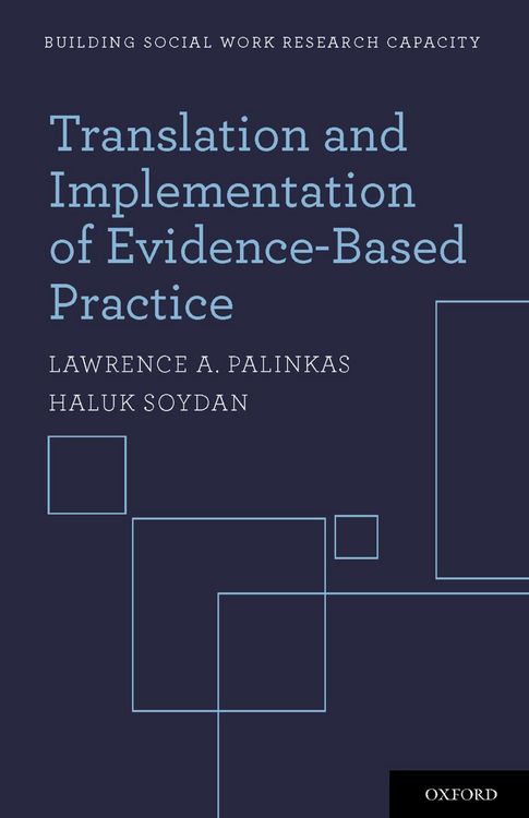 Produktbild: Translation and Implementation of Evidence-Based Practice