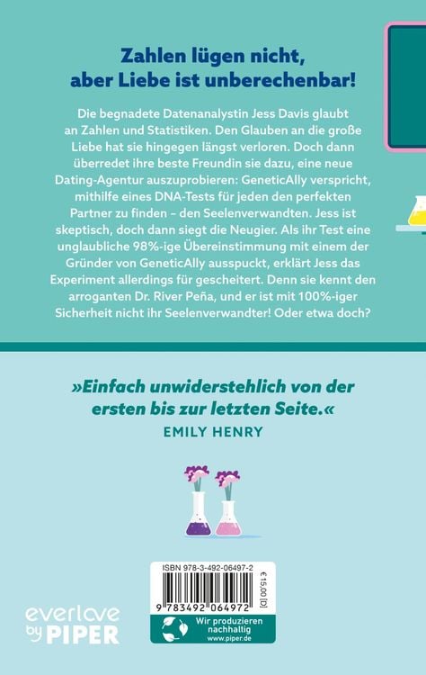 Produktbild: The Soulmate Equation – Sie glaubt an die Macht der Zahlen, bis er ihr Ergebnis ist