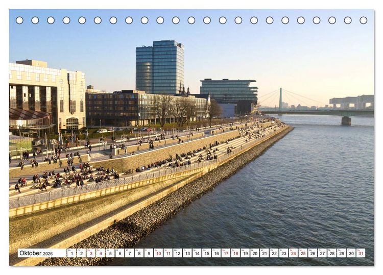Produktbild: K&ouml;ln - Facetten einer Stadt (Tischkalender 2026 DIN A5 quer), CALVENDO Monatskalender