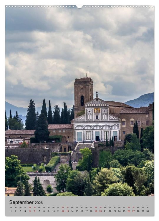 Produktbild: FLORENZ Impressionen bei Tag und Nacht (hochwertiger Premium Wandkalender 2026 DIN A2 hoch), Kunstdruck in Hochglanz