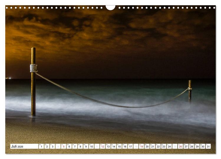Produktbild: Miami Platja - Unvergessliche Meerblicke (Wandkalender 2026 DIN A3 quer), CALVENDO Monatskalender