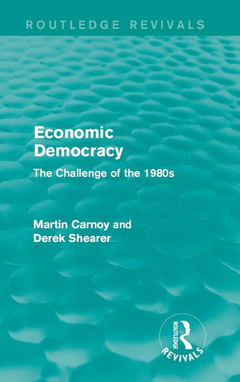 Produktbild: Economic Democracy (Routledge Revivals)