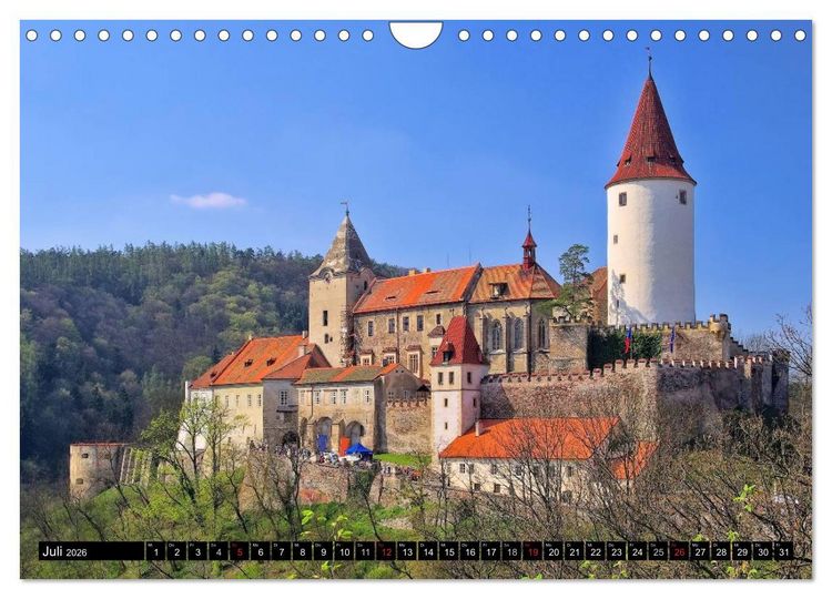Produktbild: Tschechien (Wandkalender 2026 DIN A4 quer), CALVENDO Monatskalender
