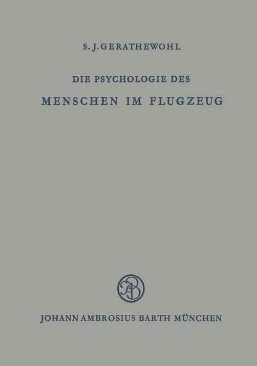 Produktbild: Die Psychologie des Menschen im Flugzeug